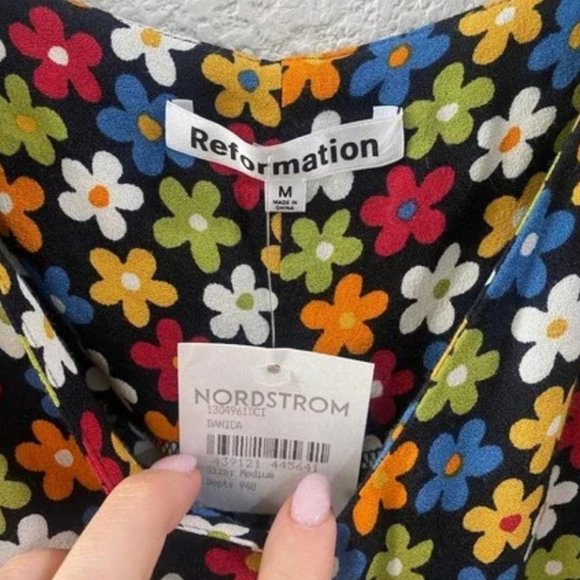 Reformation Marlowe Dress in Danica - Picture 3 of 4